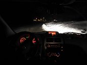 Z Olomouce jsme vyjeli kolem půl šesté večer. Ve Starém Smokovci jsme po desáté..Fenkovi bylo po cestě hodně špatně a tak jsme mysleli, že ho necháme někde dole v hotelu. Nakonec se ale naštěstí zvetil a vyrazil s námi nahoru.